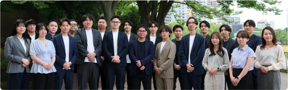 株式会社セカツクのメンバー集合写真